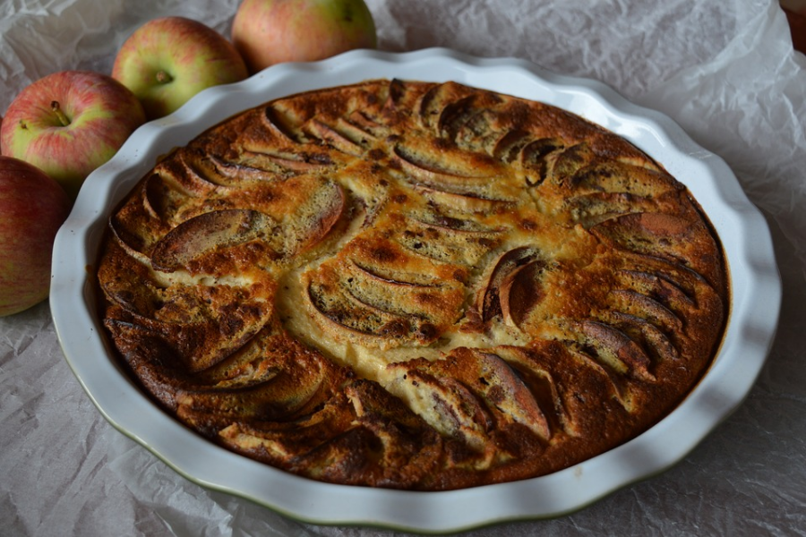 Clafoutis aux pommes