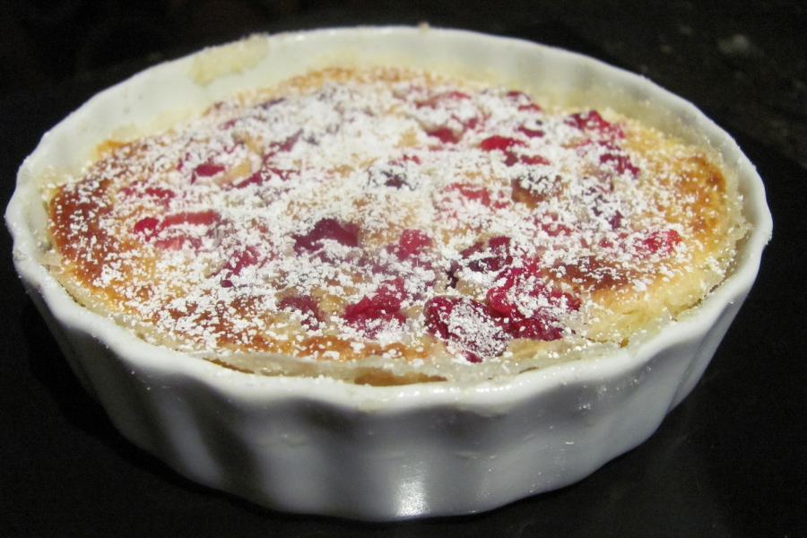 Clafoutis aux framboises