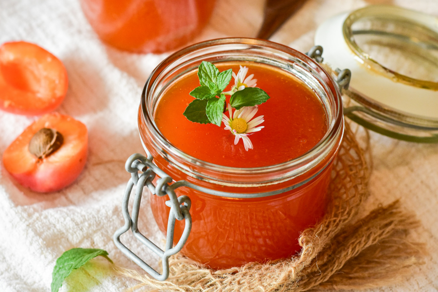 Confiture d'abricots express