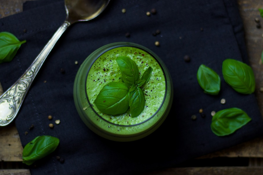 Gaspacho de légumes verts