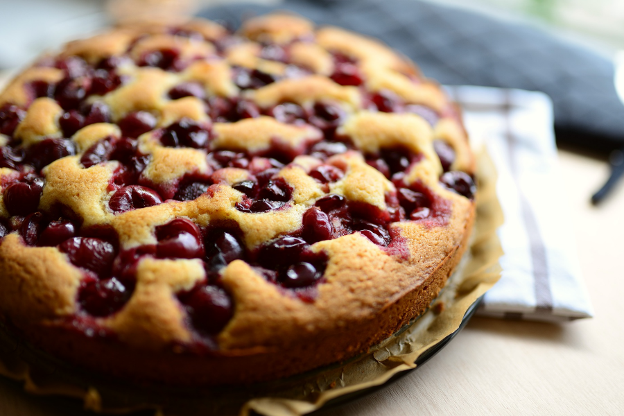 Gâteau aux cerises