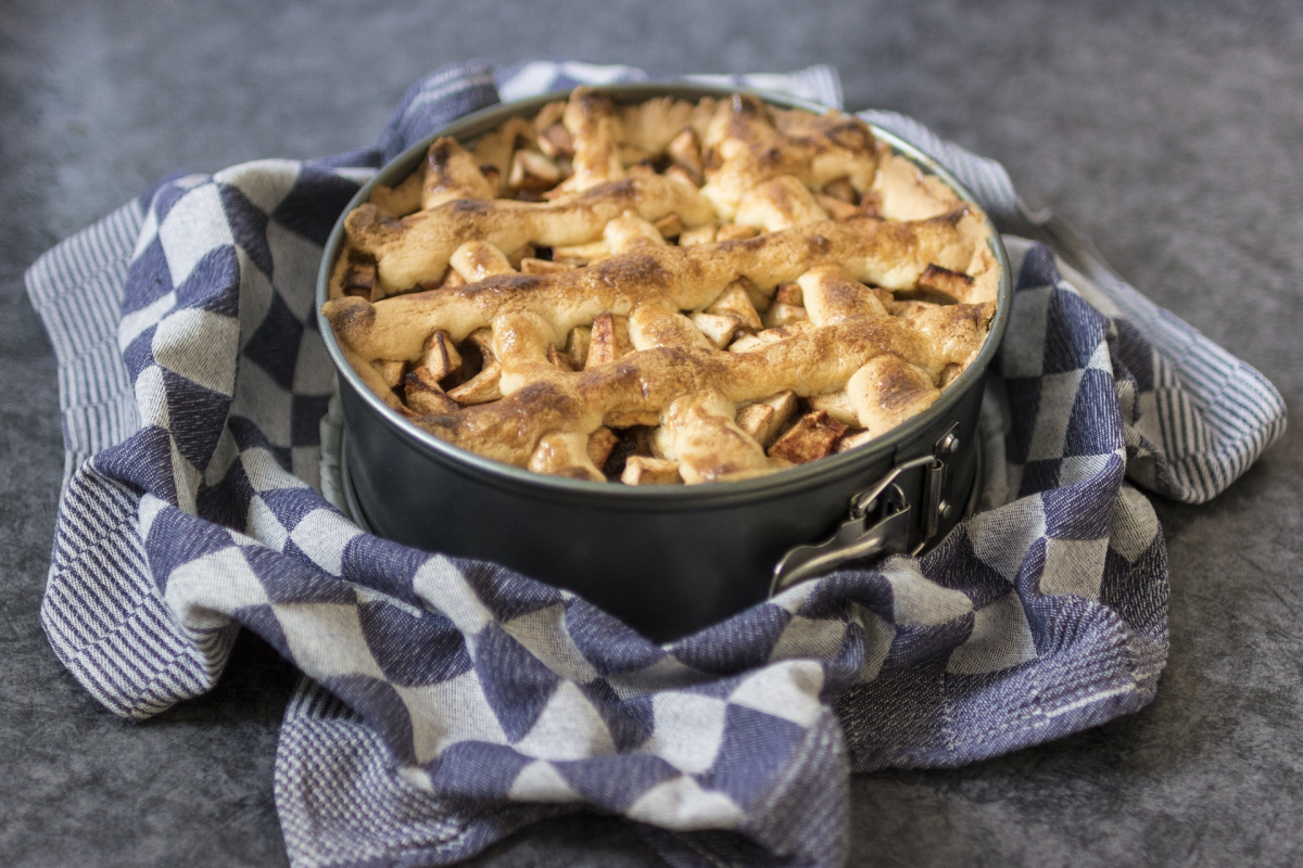 Gâteau suédois aux pommes