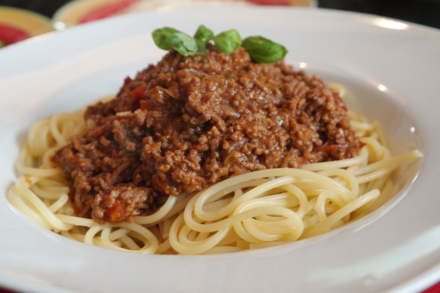 Pâtes à la bolognaise