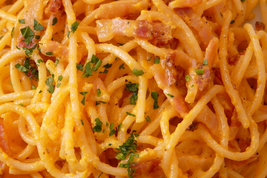 Pâtes à la carbonara