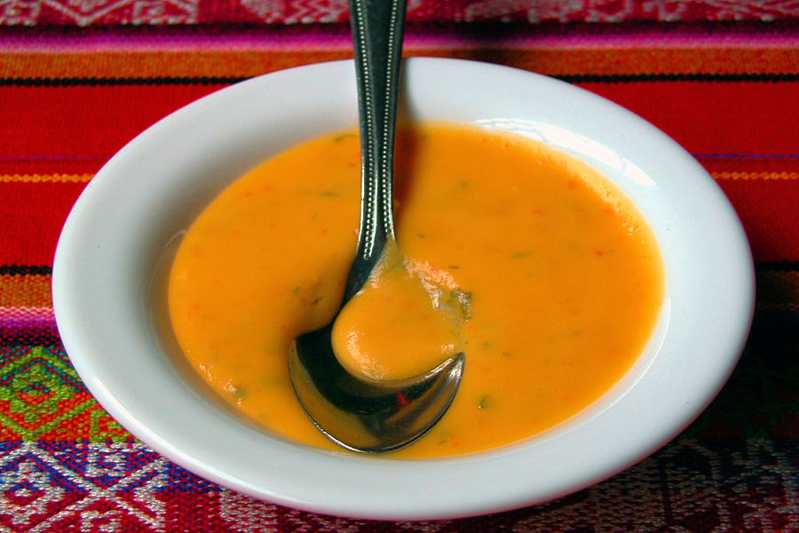 Soupe au safran