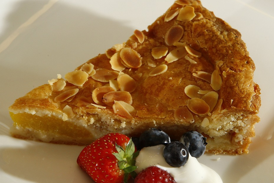 Tarte poire amande