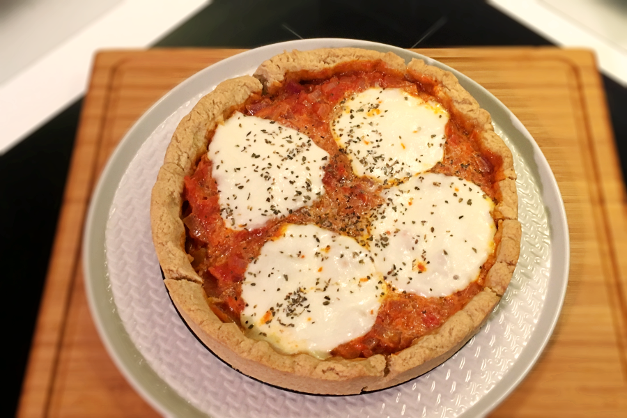 Tarte tomate oignon