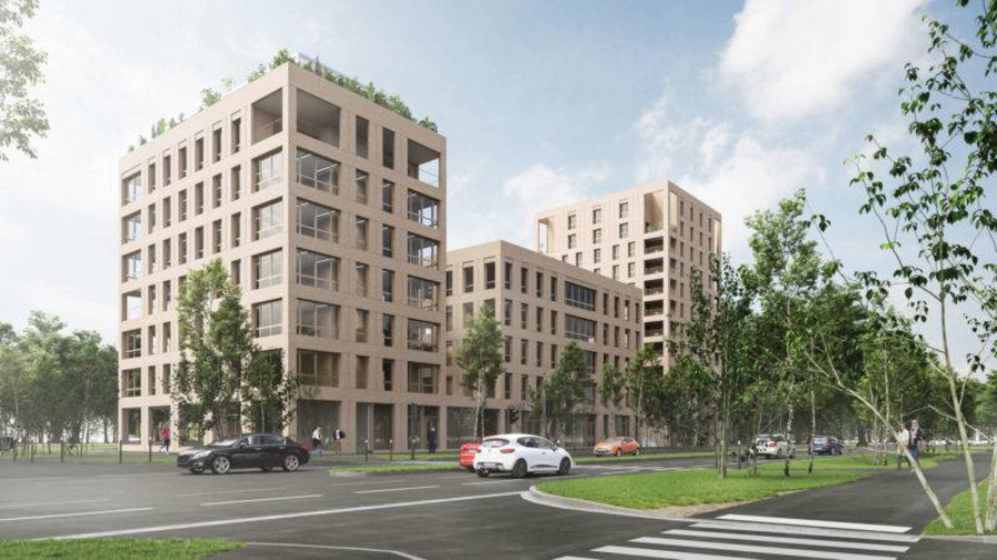 Un parking silo haut de 4 mètres