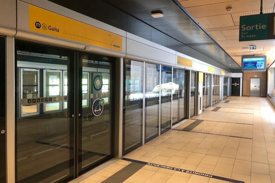 Ce lundi matin, des perturbations de circulation sur la ligne B du métro