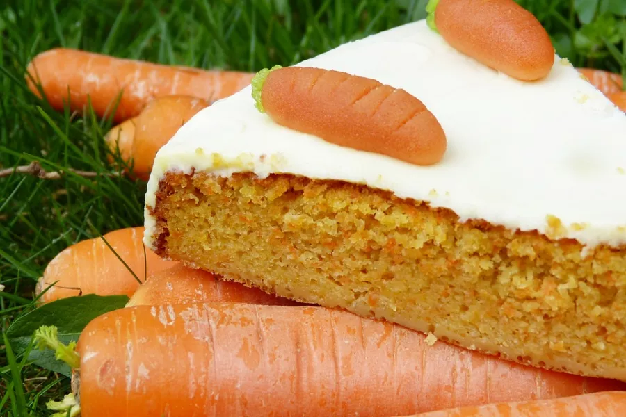 Carrot cake moelleux au fromage frais