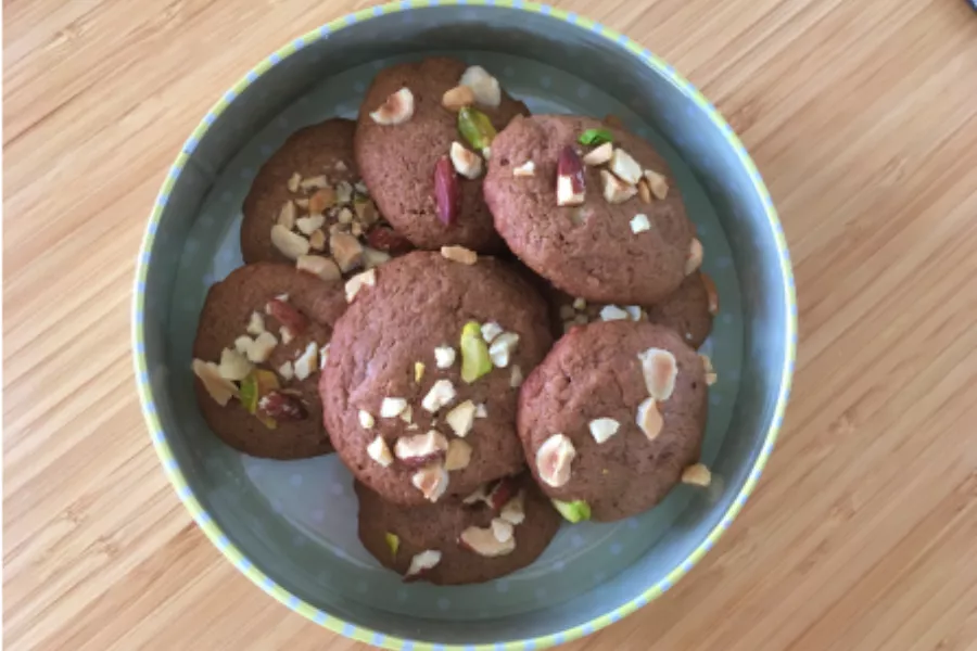 Cookie vegan au Nutella, recette facile et délicieuse