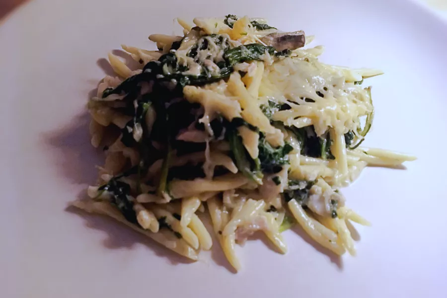 Gratin de pâtes à la florentine : une recette crémeuse et savoureuse aux épinards