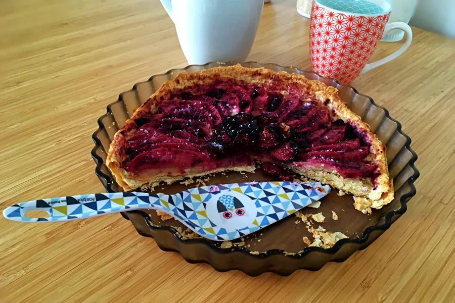 Tarte aux pommes et aux figues : une recette gourmande et fruitée