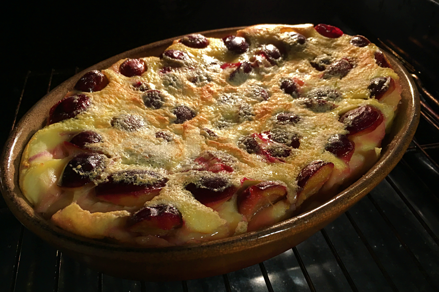 Clafoutis aux quetsches