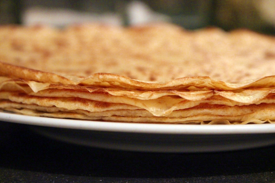 Crêpes à la vanille