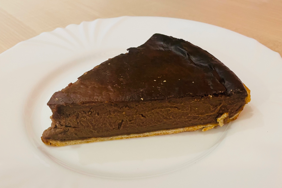 Flan au chocolat