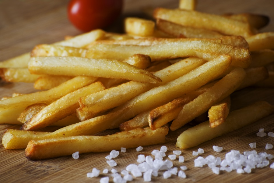 Frites allégées au four