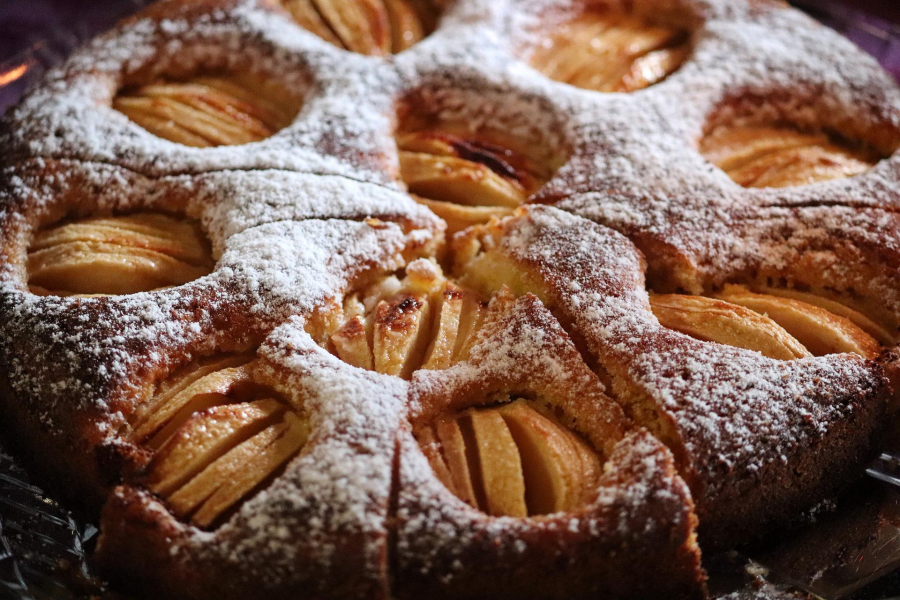 Gâteau allemand aux pommes