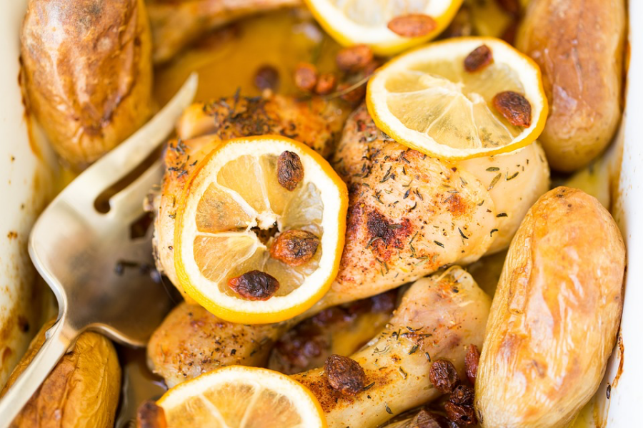 Pilons de poulet au citron