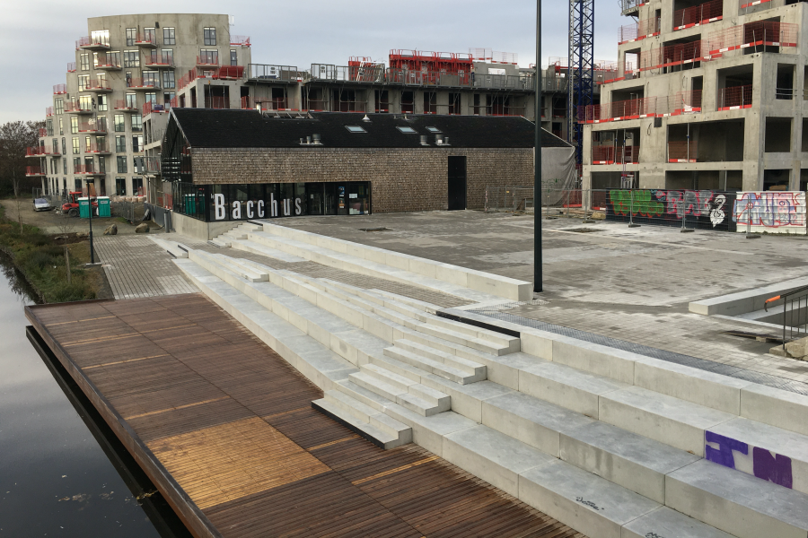 Une nouvelle passerelle sous la rue Louis Guilloux