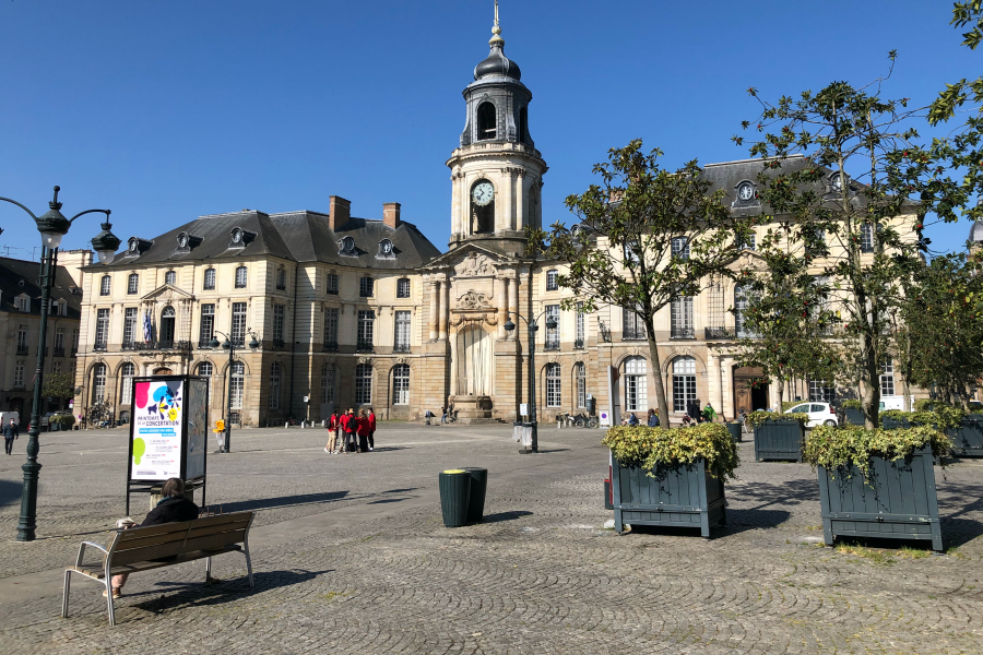 A Rennes, la Place de la Mairie sera plus verte