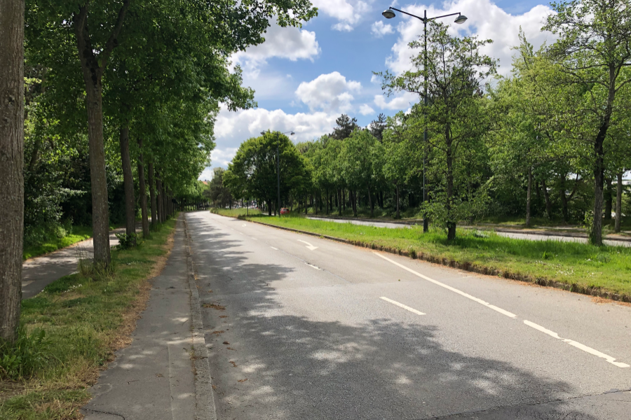 Un nouvel aménagement cyclable sur le boulevard d'Armorique