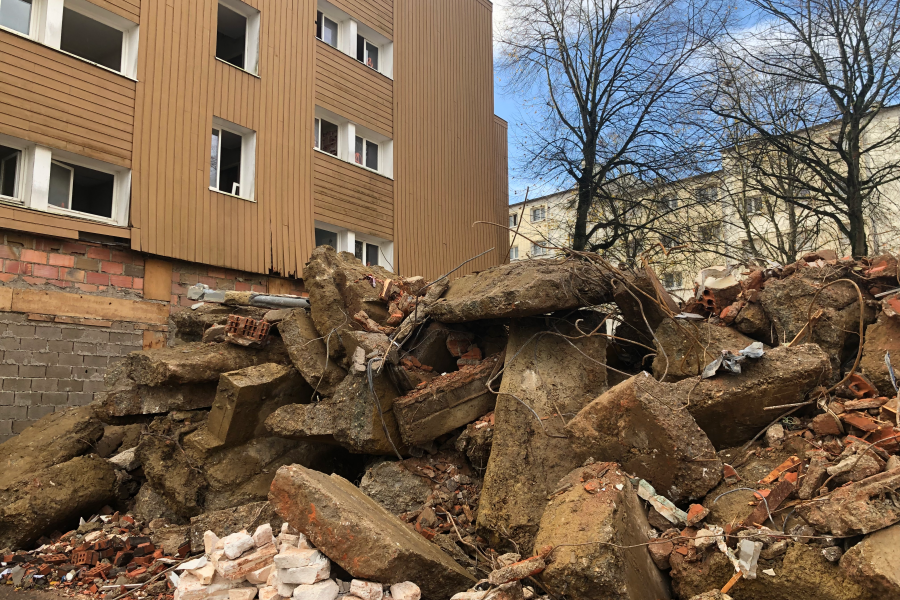 A Rennes, cette supérette vient d'être démolie