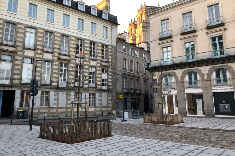 A Rennes, cette place du centre historique fait peau neuve