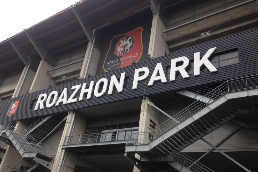 Un écran géant installé au Roazhon Park pour suivre le match contre Lille